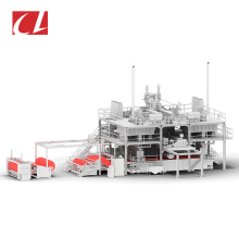 CL-SMS PP Spunbond Meltblown Composite Nonwoven Fabric Making Machine for Sanitary Towel